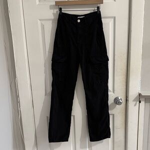 Zara Black Cargo Pants